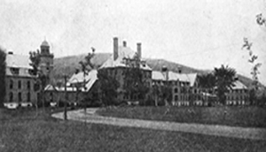 State Hospital at Waterbury circa 1900