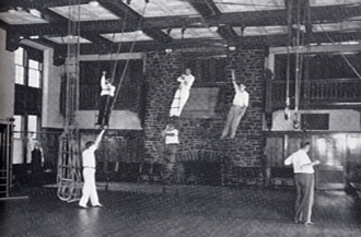 Patients in the Gymnasium circa 1925