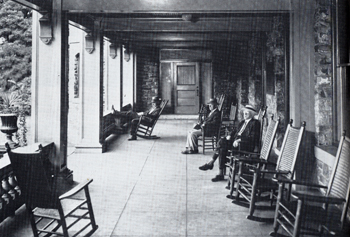 Patients on the Veranda circa 1925