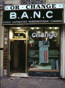 banque bureau de change