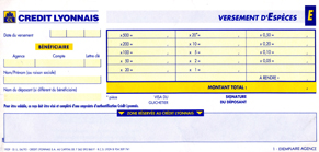 banque versement